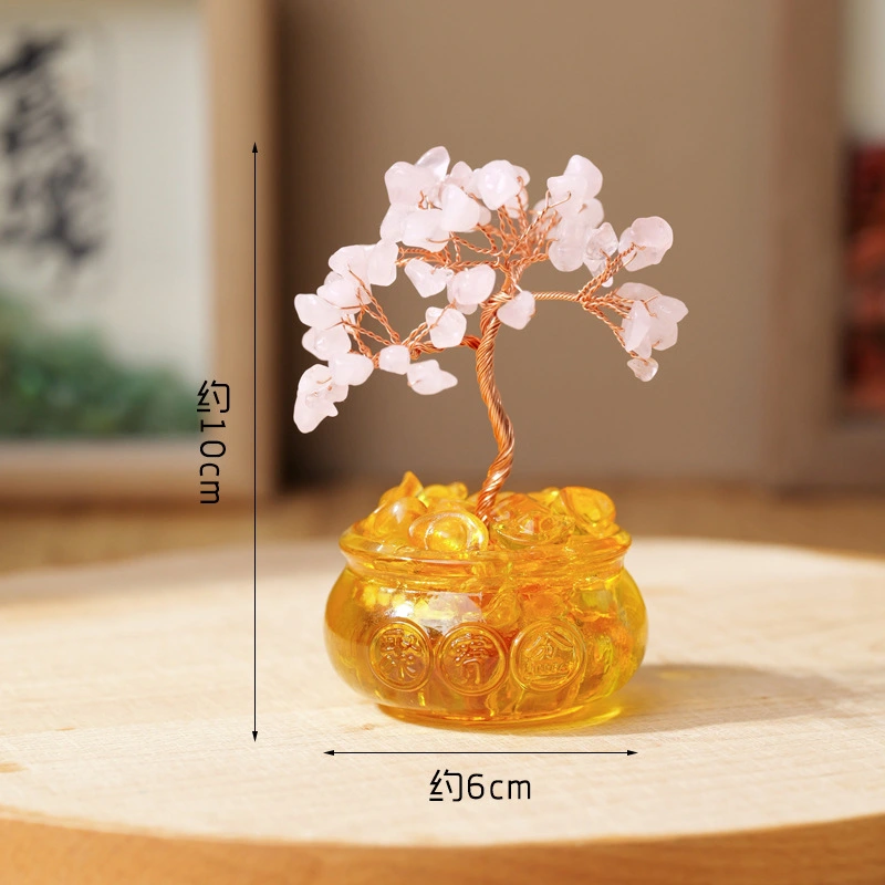 Natural Crystal Money Tree