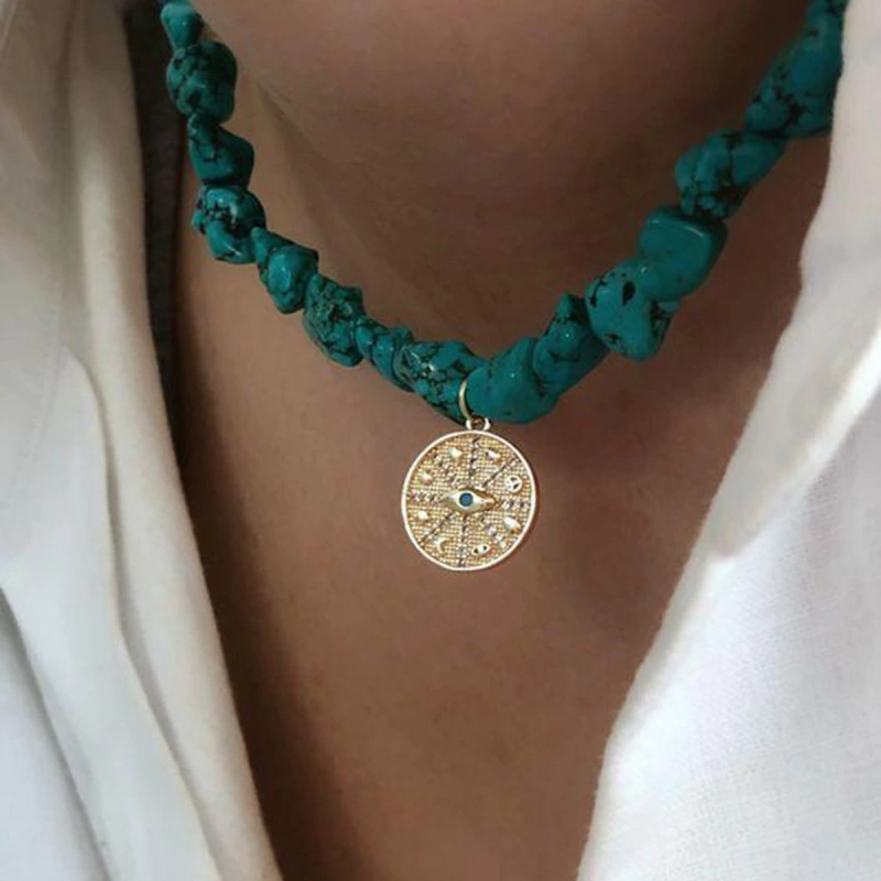 Turkish Evil Eye Necklace,Resisting Evil Forces