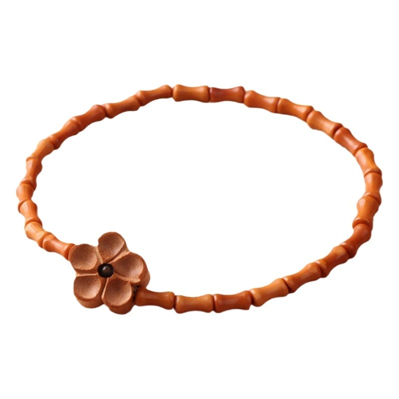 Temple style natural olive-core bracelet simple men's and women's literary bracelet couple's fresh jewelry single ring accessories