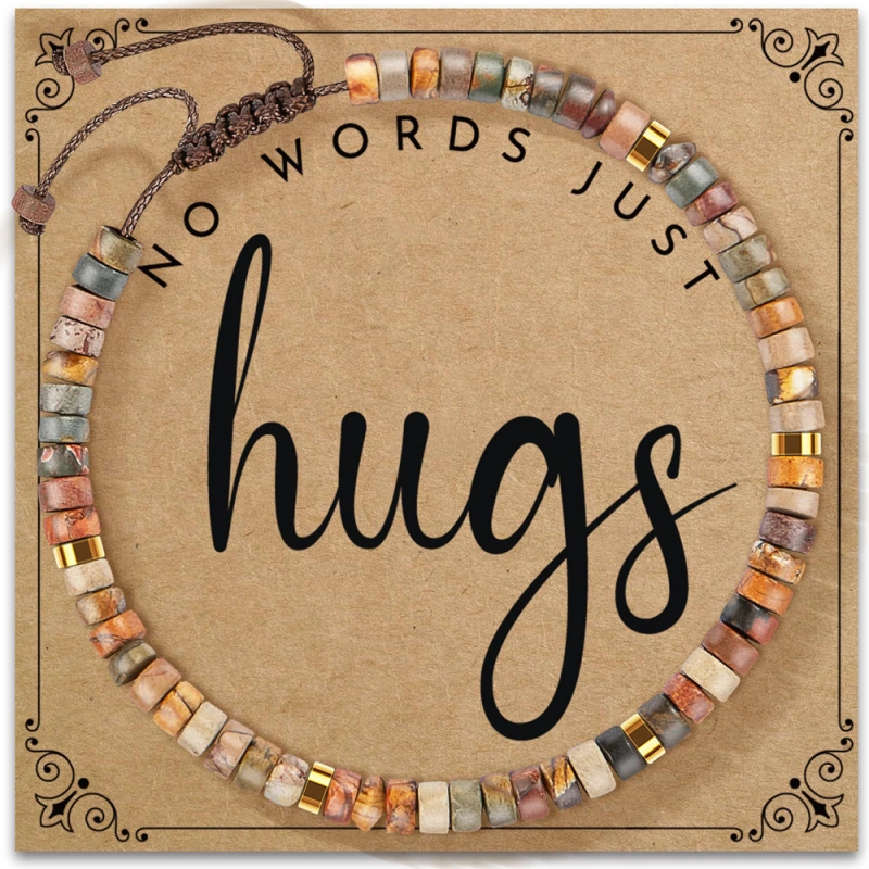 Hand-woven, pure natural hand-strung beads for birthdays. They can bring good luck, boost energy and increase self-confidence.