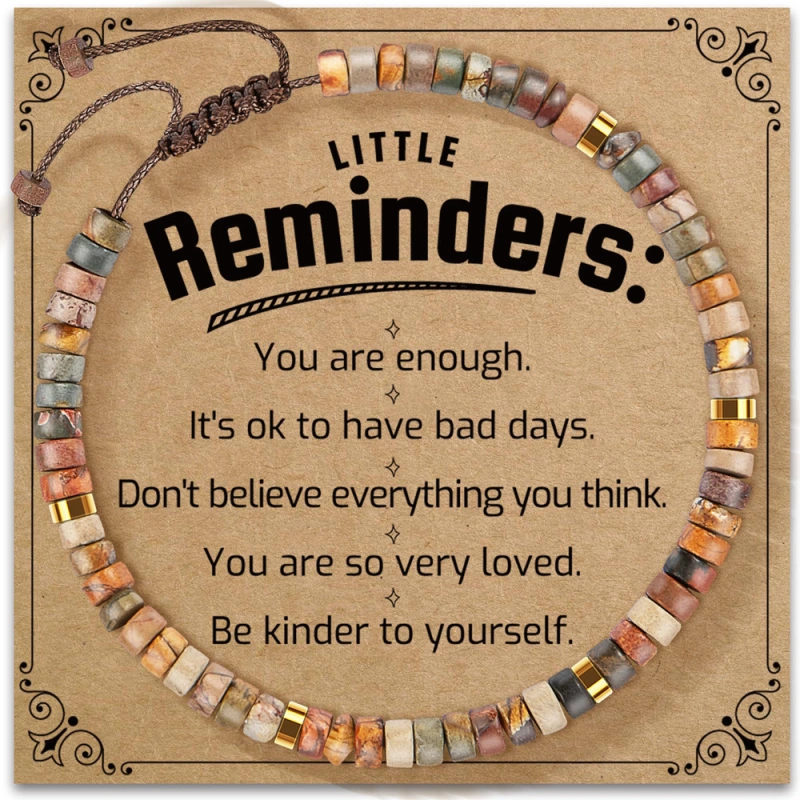 Hand-woven, pure natural hand-strung beads for birthdays. They can bring good luck, boost energy and increase self-confidence.