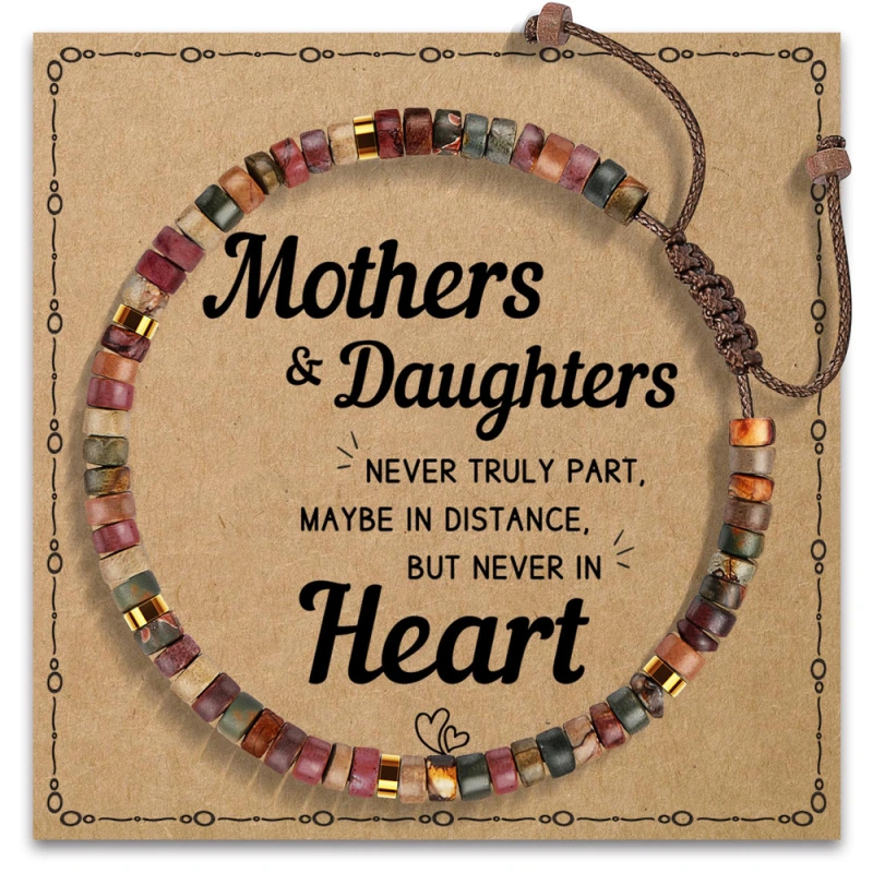 Hand-woven, pure natural hand-strung beads for birthdays. They can bring good luck, boost energy and increase self-confidence.