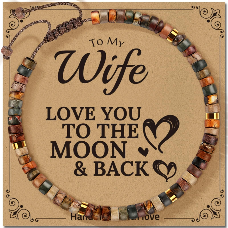 Hand-woven, pure natural hand-strung beads for birthdays. They can bring good luck, boost energy and increase self-confidence.