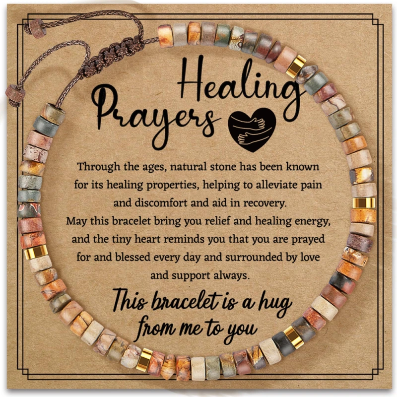 Hand-woven, pure natural hand-strung beads for birthdays. They can bring good luck, boost energy and increase self-confidence.