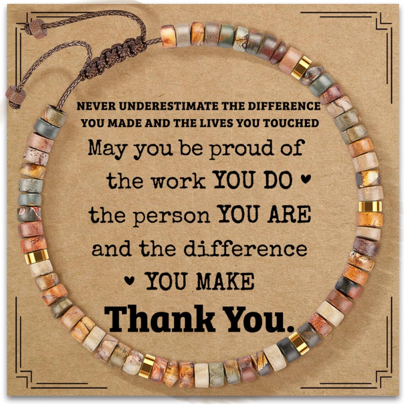 Hand-woven, pure natural hand-strung beads for birthdays. They can bring good luck, boost energy and increase self-confidence.