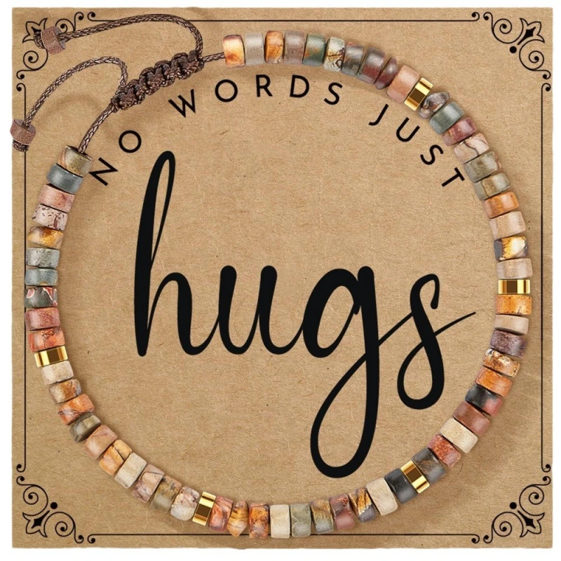 Hand-woven, pure natural hand-strung beads for birthdays. They can bring good luck, boost energy and increase self-confidence.