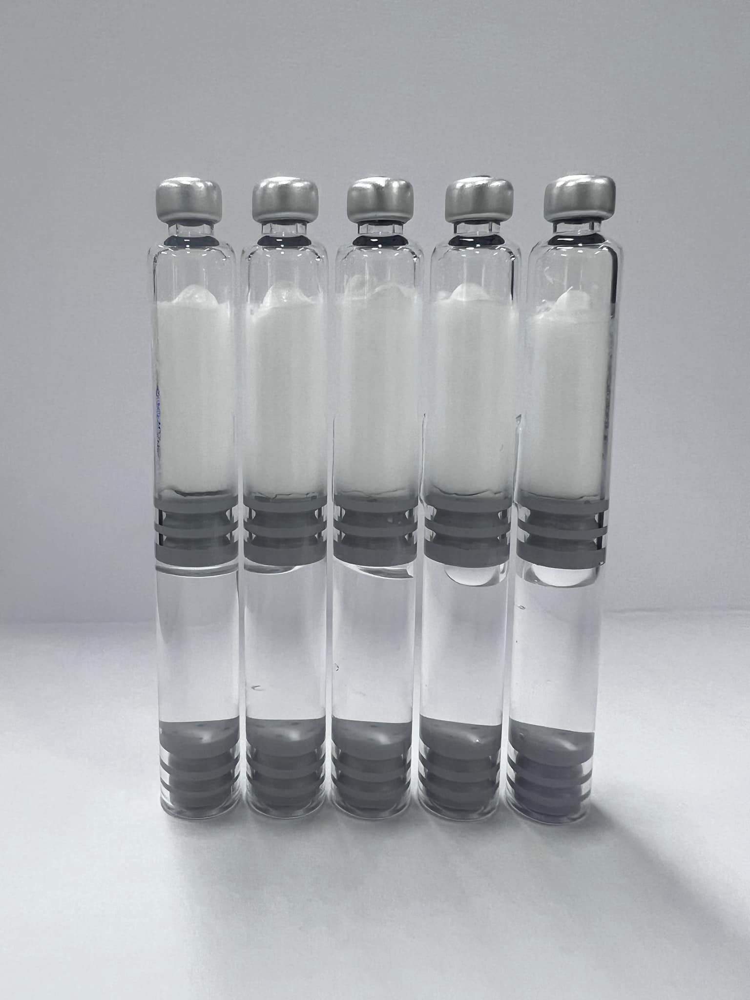 HGH Double cavity cassette bottle