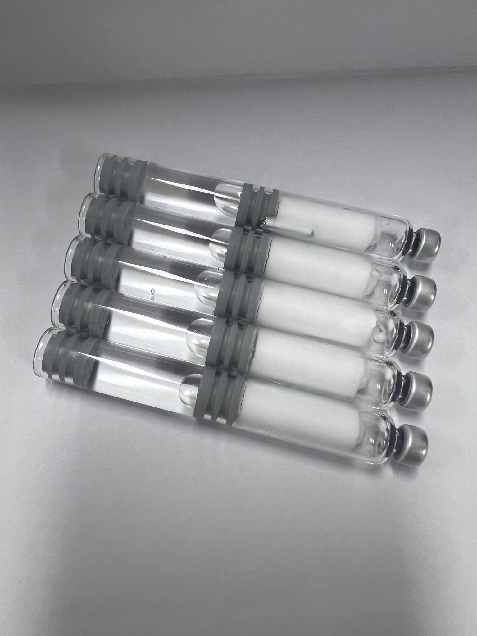HGH Double cavity cassette bottle