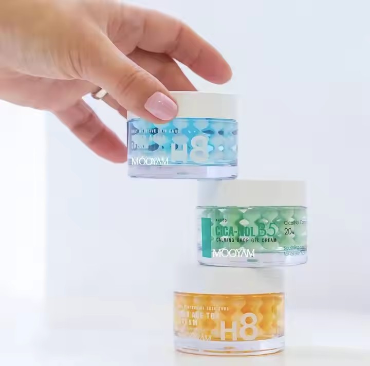 Gold Capsule Cream Korean Instant Glow Firming Repairing Skin Moisturizer Hyaluronic Acid Capsule Cream