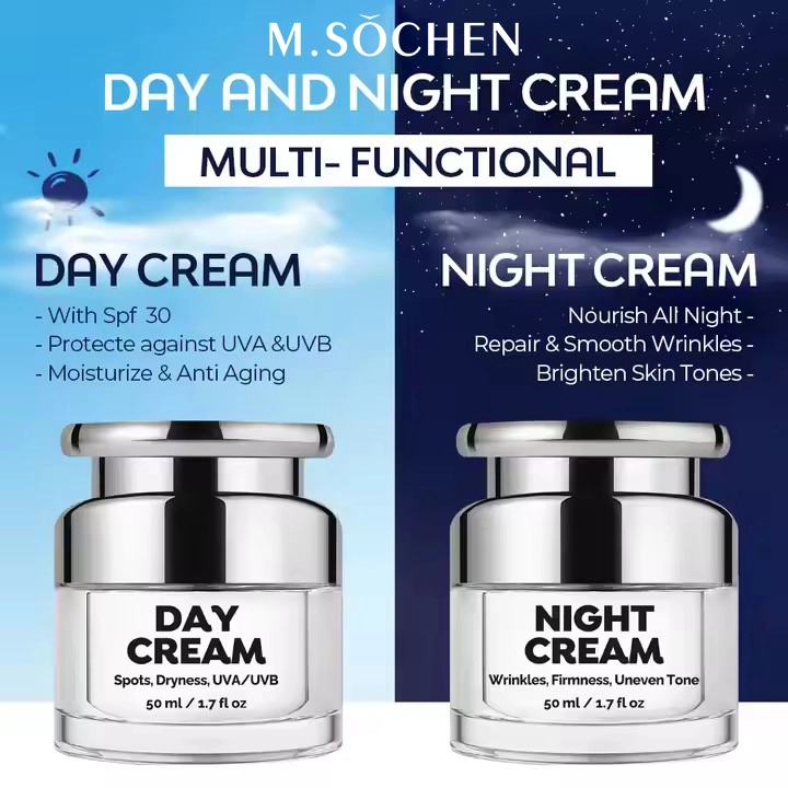 Night Face Cream Skin Care Products Anti Aging Nourishing Wrinkles Hydrating Facial Moisturizer Private Label（OEM晚霜）