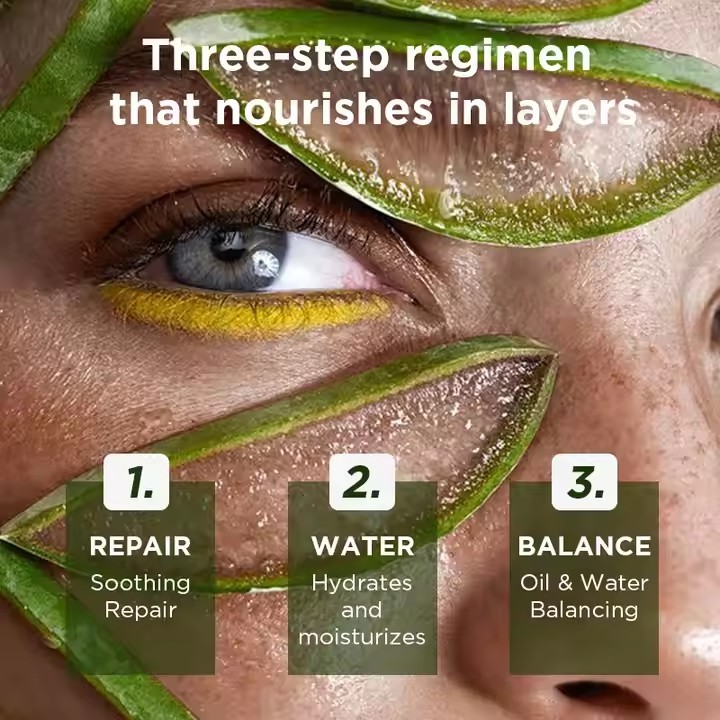 OEM After Sun Care Face and Body Natural Soothing Aloe Vera Gel （芦荟保湿啫喱）