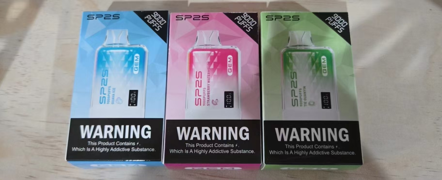 思博瑞 SP2S 9000 PUFFS 拋棄式【倉庫A】