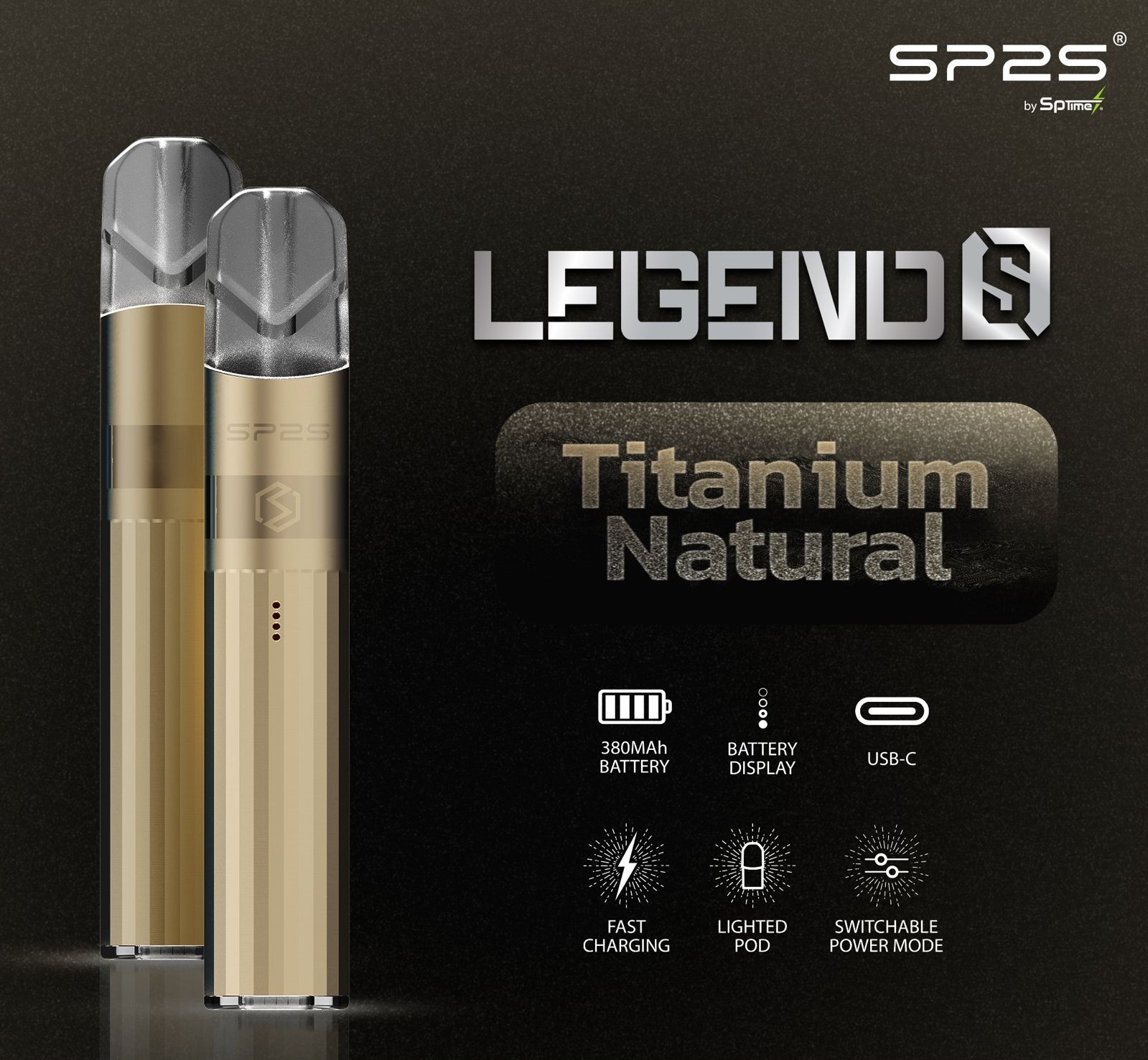 思博瑞 SP2S 鈦金屬主機【倉庫A】【倉庫B】
