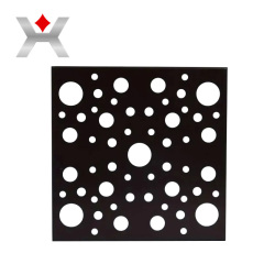 Perforated Aluminum Sheet Black
