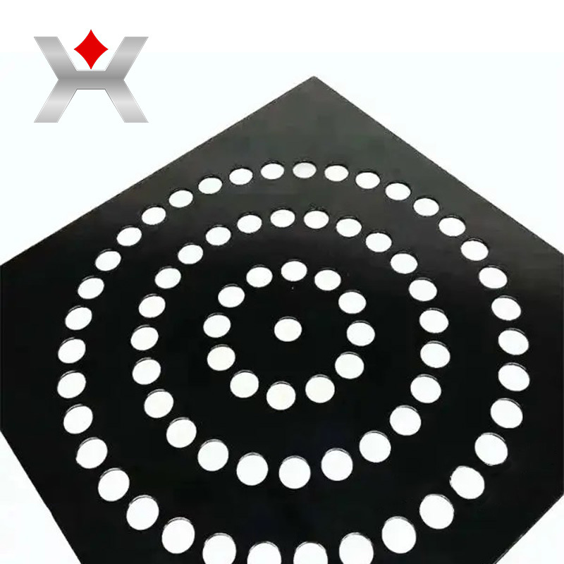 Perforated Aluminum Sheet Black