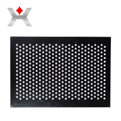 Perforated Aluminum Sheet Black