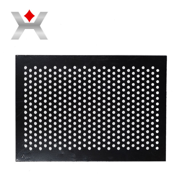Perforated Aluminum Sheet Black
