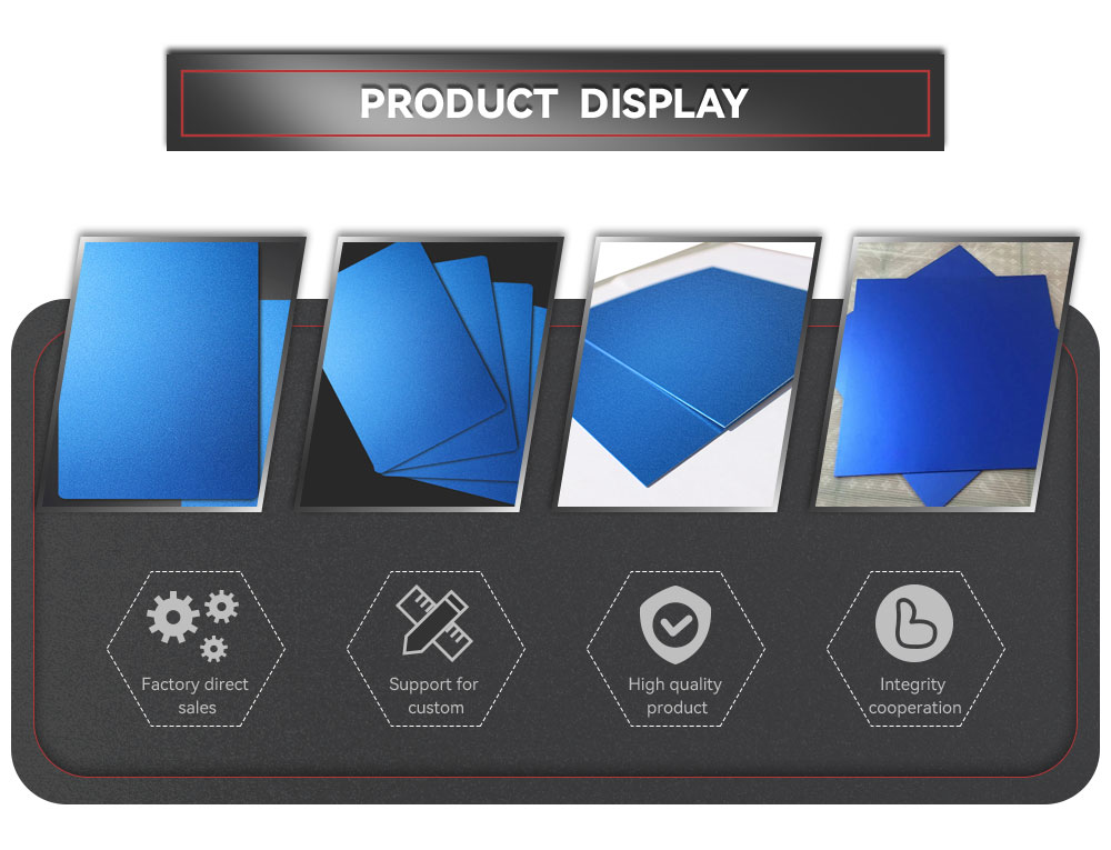 Blue Anodized Aluminum Sheet