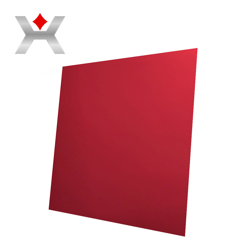 Red Anodized Aluminum Sheet