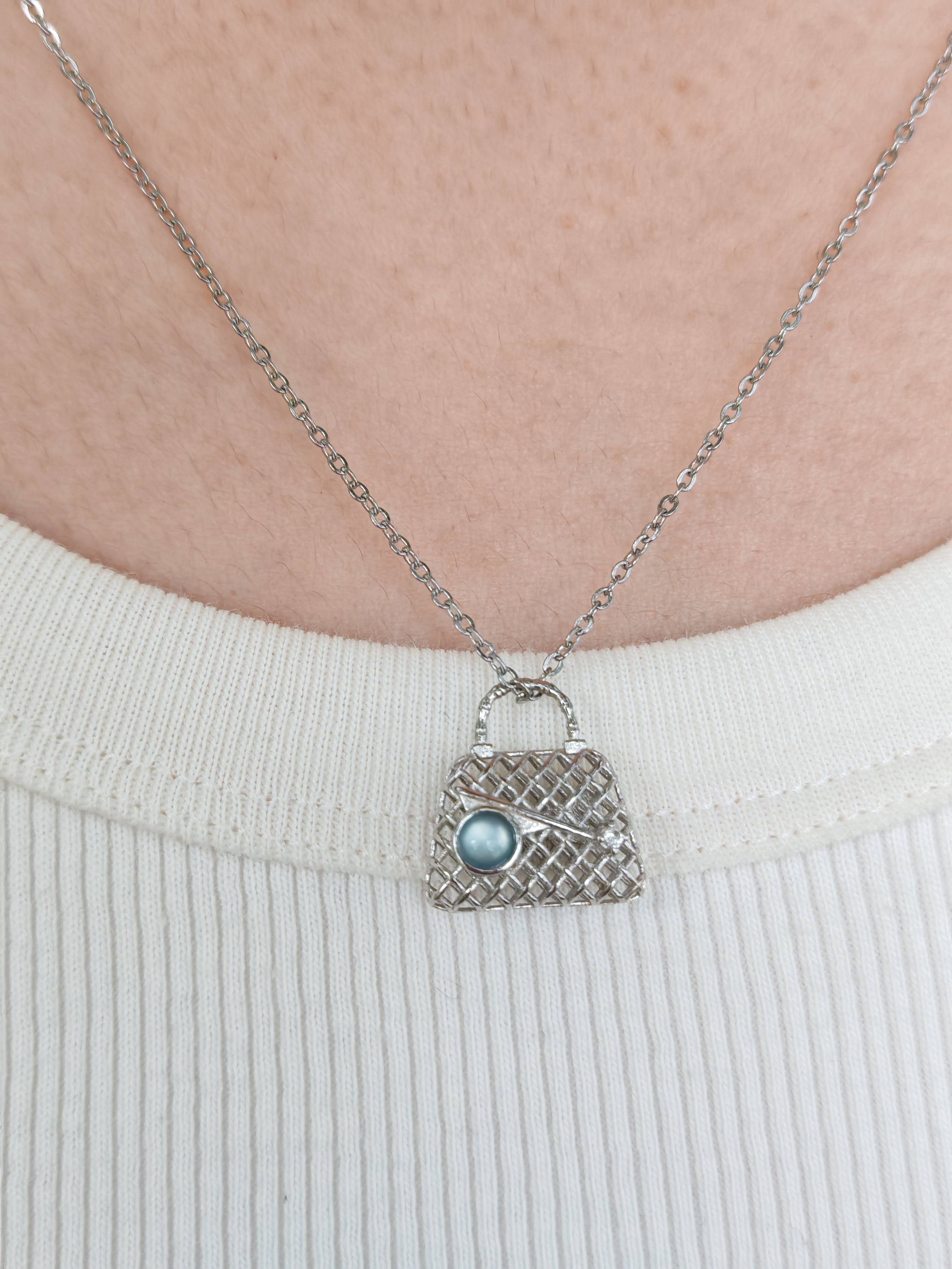 Jade Pendant Showcase Necklace