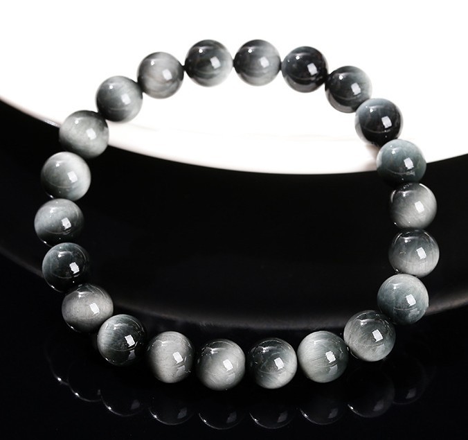 天然鹰眼石手链