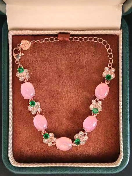 Pink Chalcedony Bracelet