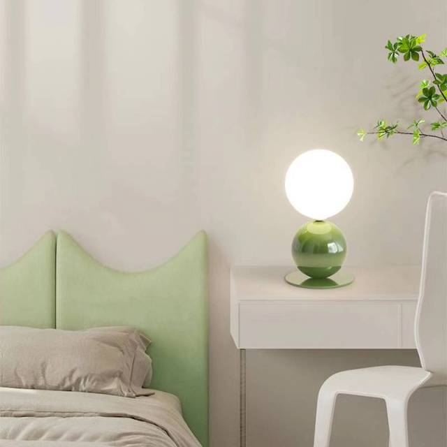 Sionige-Warm atmosphere bedroom table lamp creative new Bauhaus simple atmosphere home room desk table night light