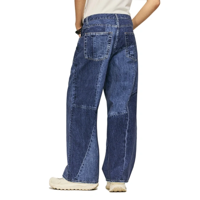 HEZ Garment Custom Cool Transfer Full Printed Baggy Wide-Leg Jeans