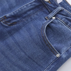 HEZ Custom OEM/ODM Loose Straight Fit Female Jeans Casual Wide Leg Women's Pants High Waist Denim Pant Oversize Long Trousers