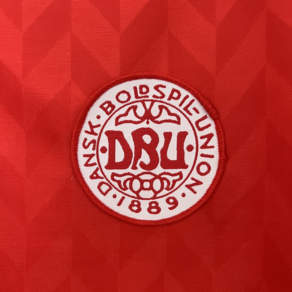 1988 Denmark Retro Jersey Home