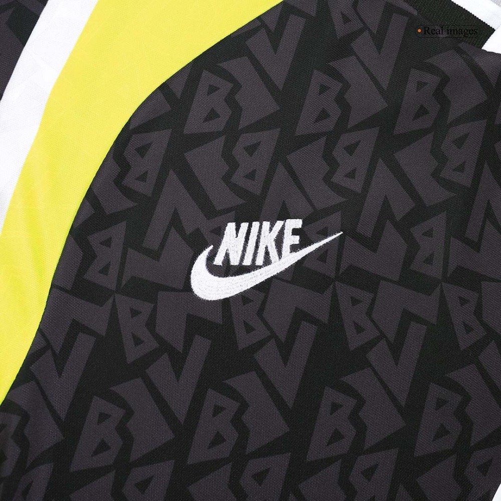 1995/96 Borussia Dortmund Retro Away Long Sleeve Jersey