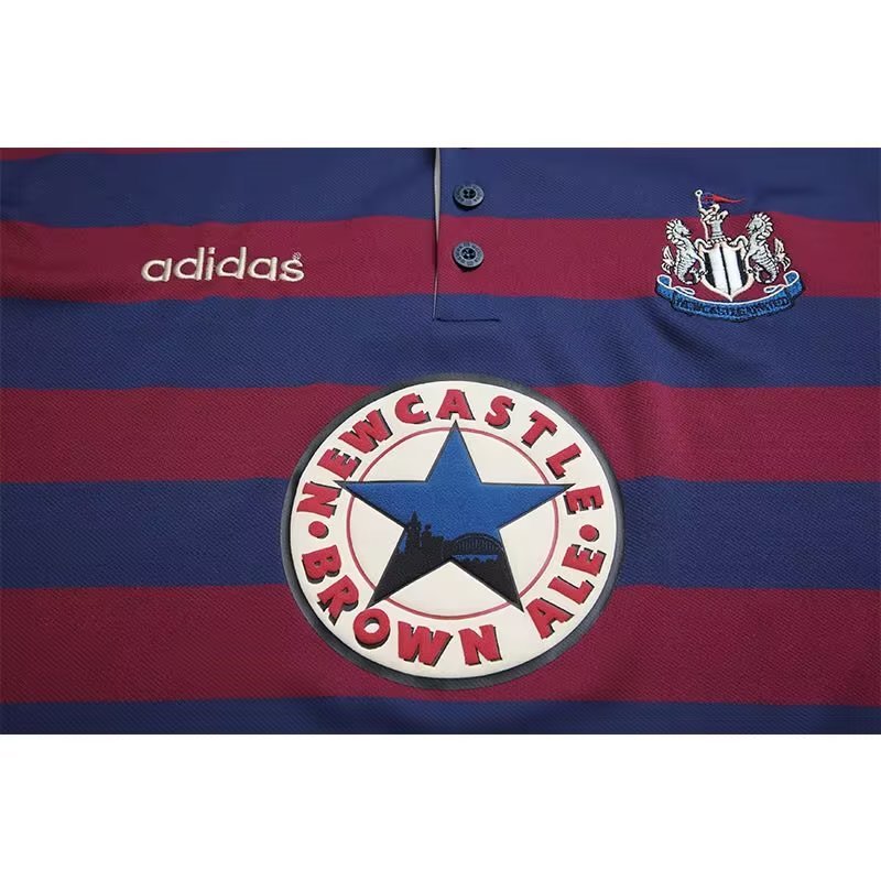 1995/96 Newcastle United Retro Jersey Long Sleeve Away