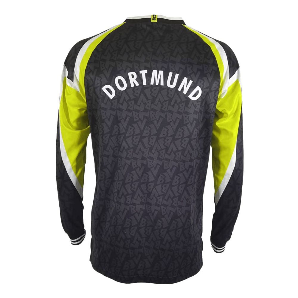 1995/96 Borussia Dortmund Retro Away Long Sleeve Jersey