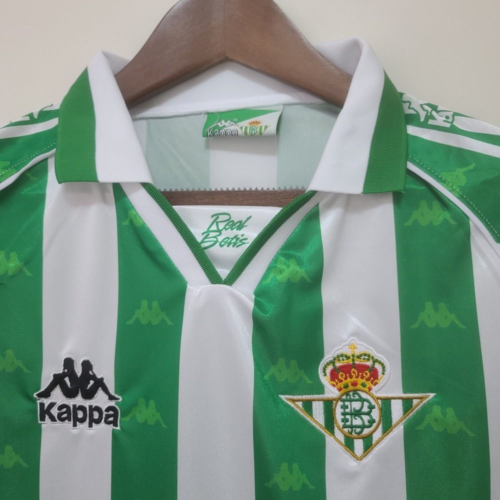 1995/97 Real Betis Retro Jersey Home Long Sleeve
