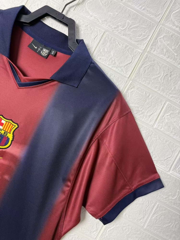 2000/01 Barcelona ✖ TRAVIS SCOTT Special Fan Version Retro Jersey (Commerical Edition #2)