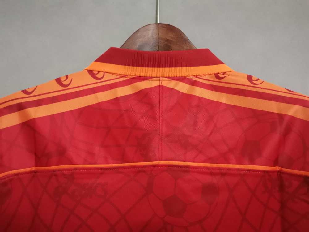 1995/96 Roma Retro Jersey Home