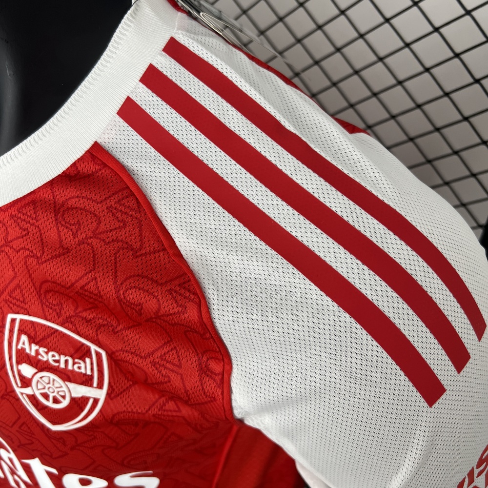 2025/26 Arsenal Home Jersey Player Version