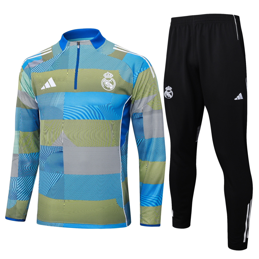 2025/26 Real Madrid Kids Long sleeves Training Set