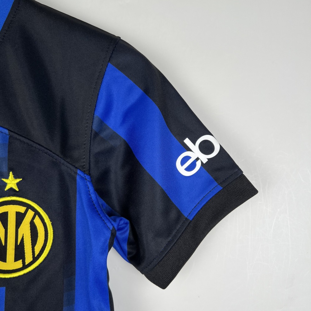 2023/24 Kids Inter Milan Home Kit Jersey+Shorts