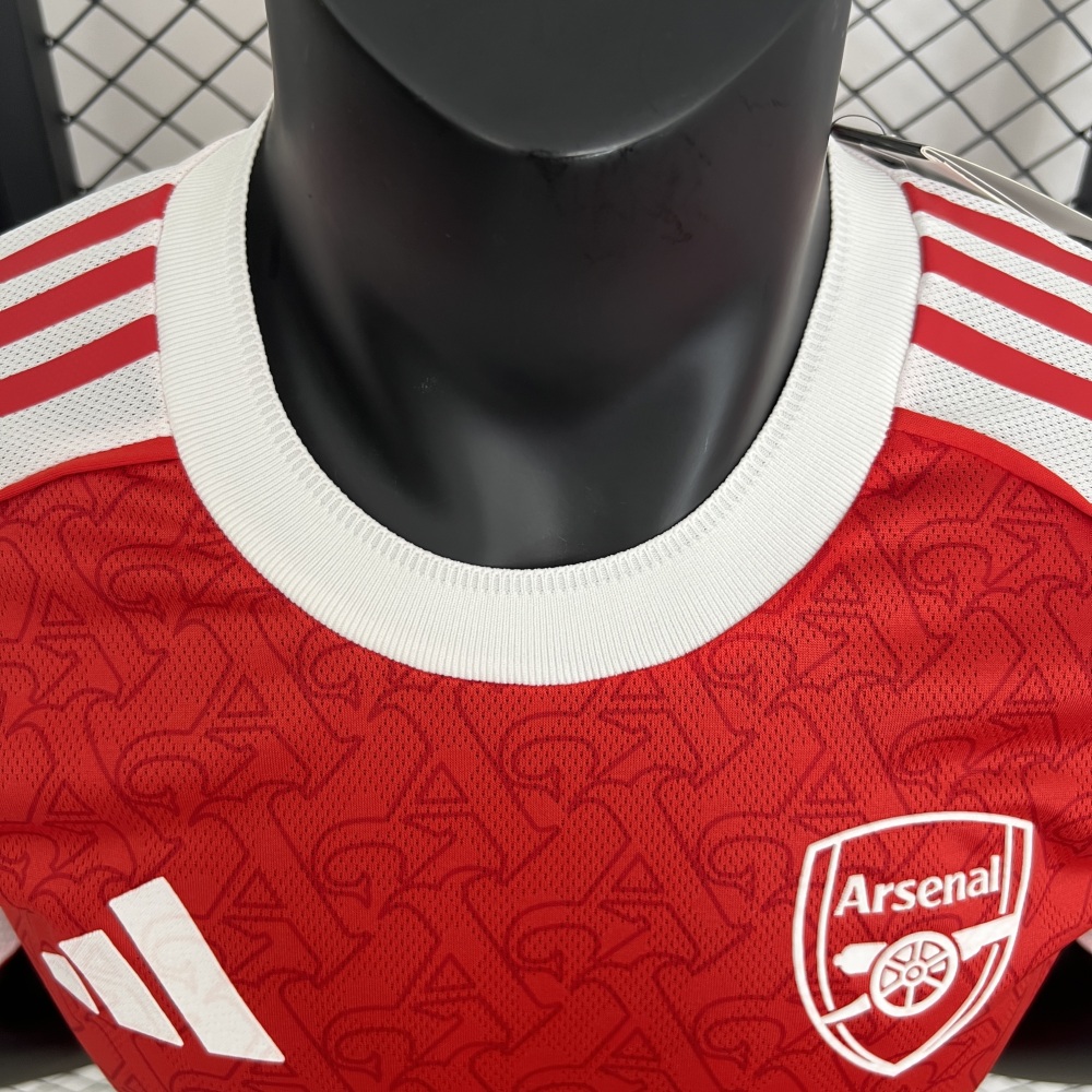 2025/26 Arsenal Home Jersey Player Version