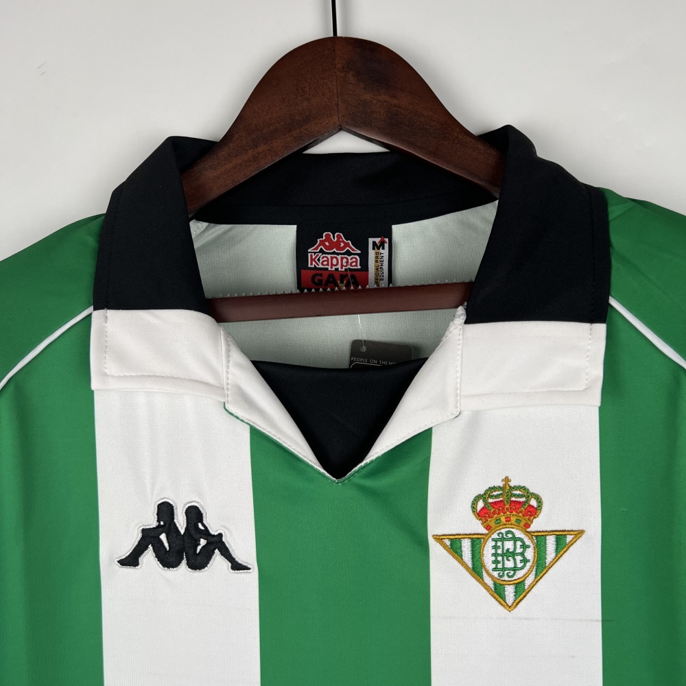 1998/99 Real Betis Retro Jersey Home