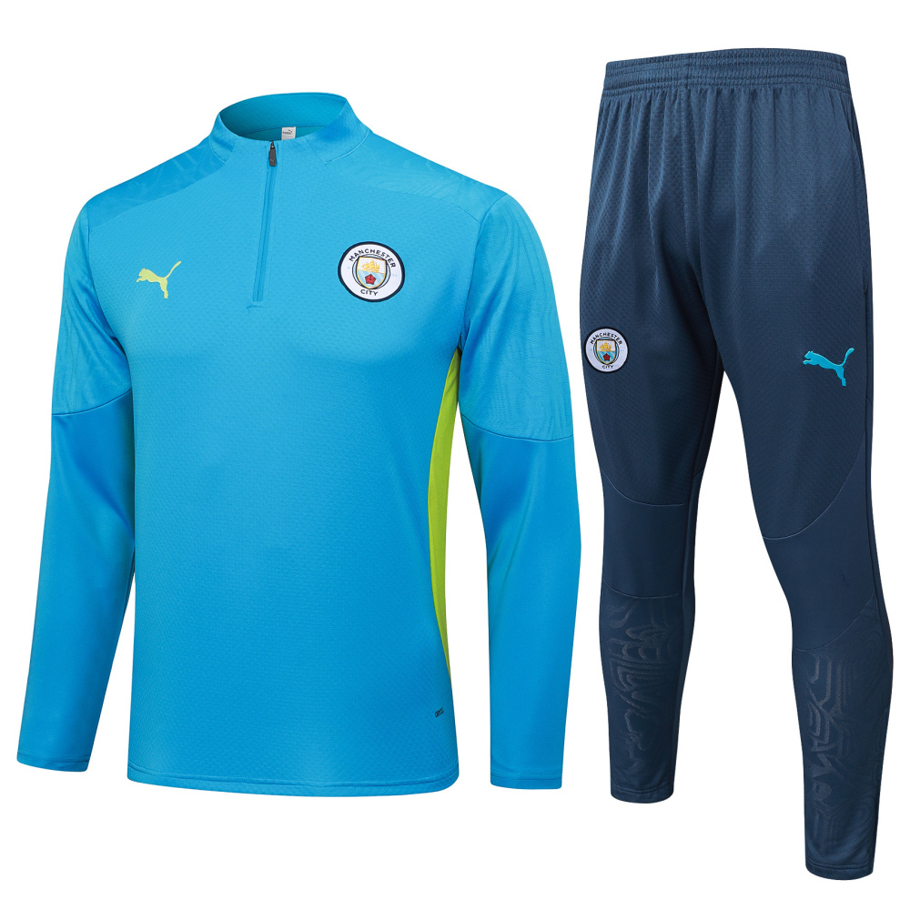 2025/26 Manchester City Kids Long sleeves Training Set