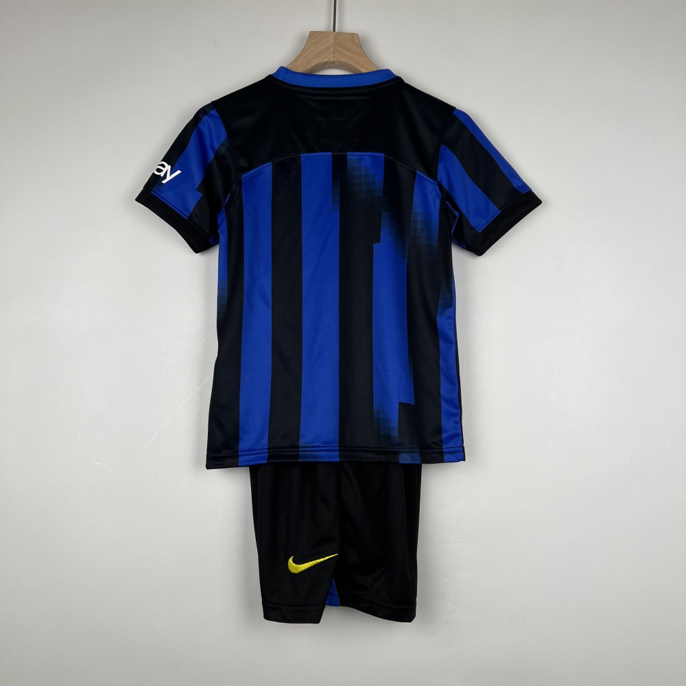 2023/24 Kids Inter Milan Home Kit Jersey+Shorts