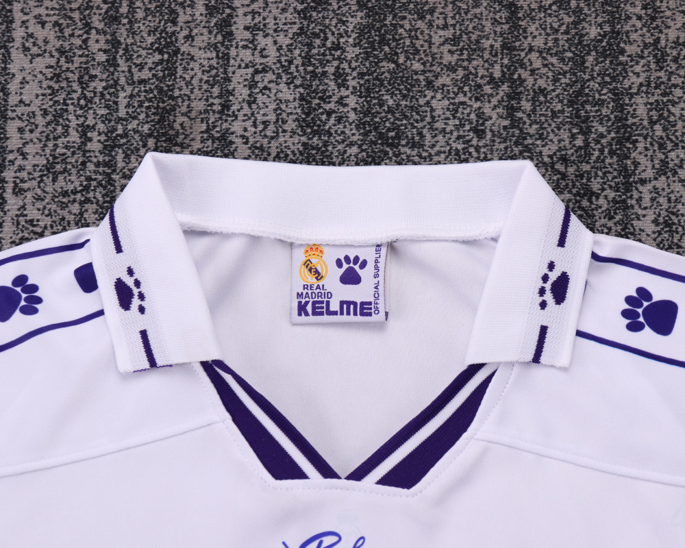 1994/96 Real Madrid Home Retro Kids Jersey 