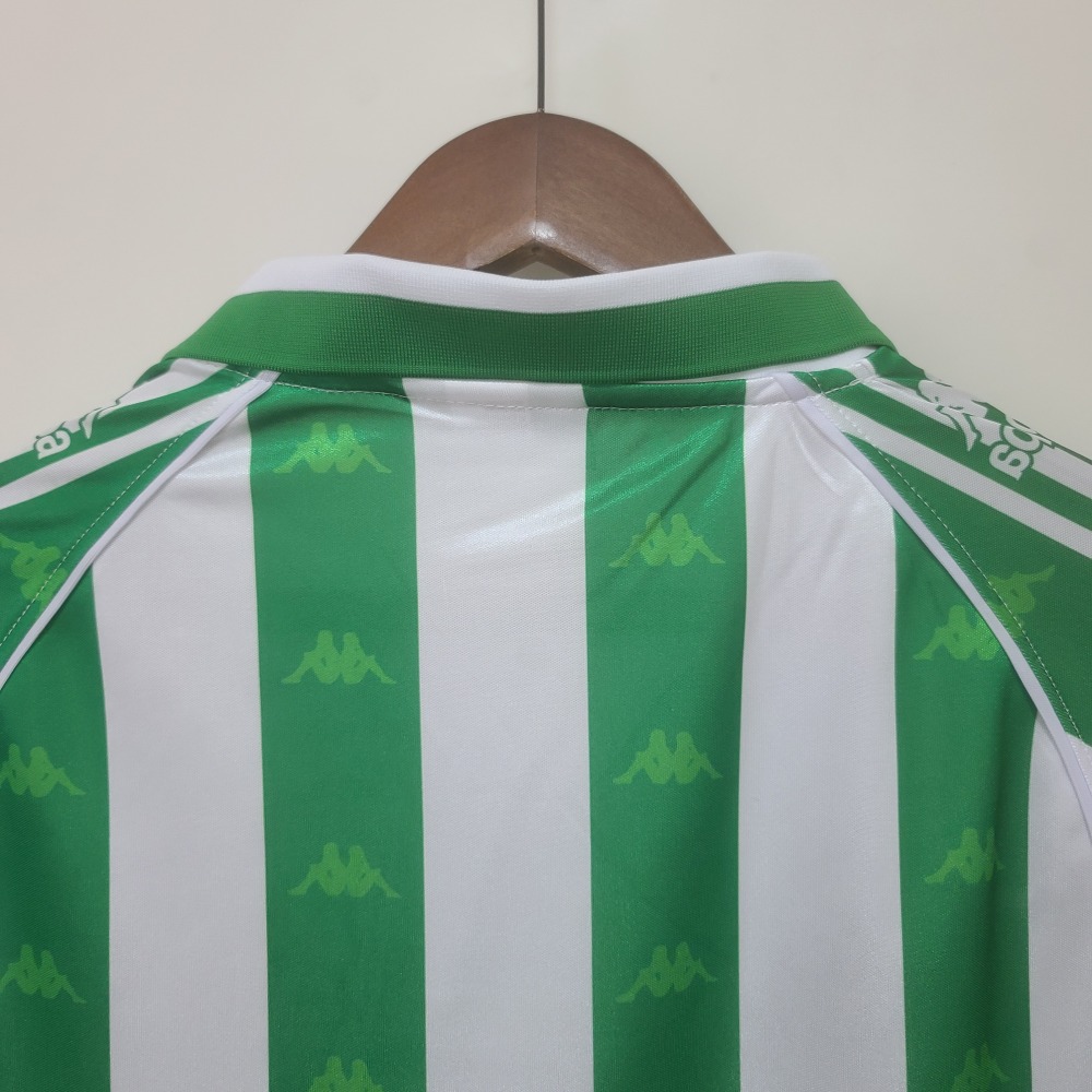 1995/97 Real Betis Retro Jersey Home Long Sleeve