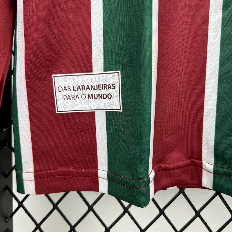 2025/26 Fluminense FC Home Long Sleeve Jersey Replica 