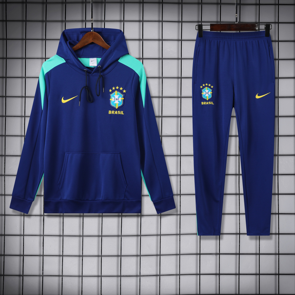 2025/26 Brazil Hoodie Set (Top+Pants) 