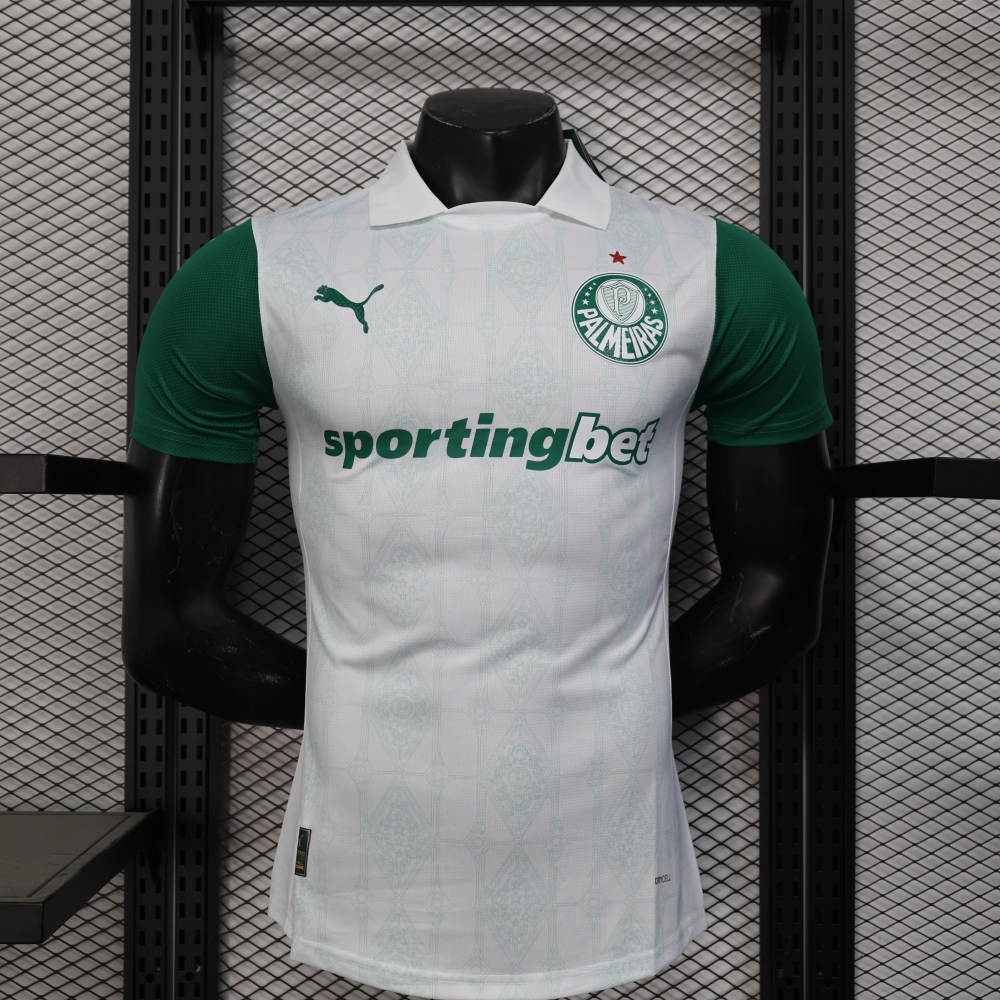 2025/26 SE Palmeiras Away Jersey Player Version