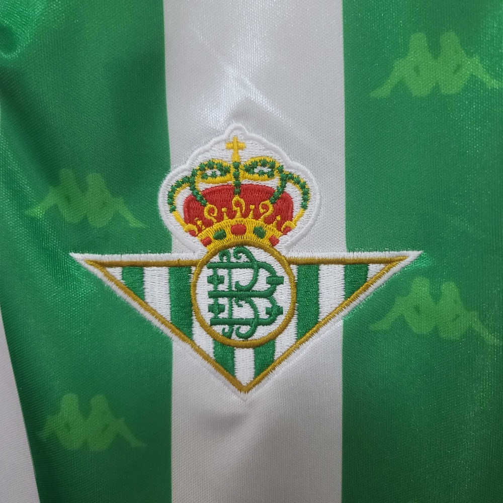 1995/97 Real Betis Retro Jersey Home Long Sleeve