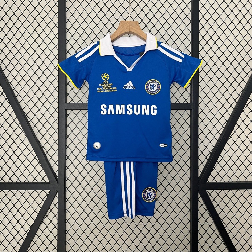 2008/09 Chelsea Champions League home  Retro kids Jersey